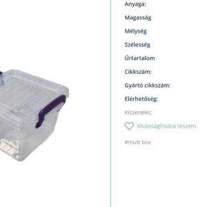 Easy multi box 2.4l ESY353