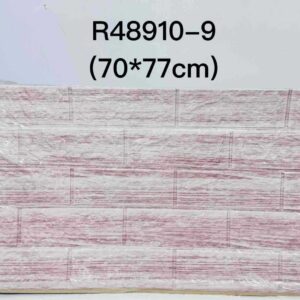3D habszivacs falmatrica panel, pasztellrózsaszín vászonmintás 3D-E34