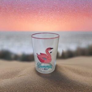 Rakle pohár vizes flamingo 510ml SMR250-2 ÚJ