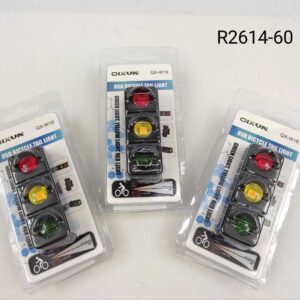 USB-s kerékpár lámpa QX-W19USB