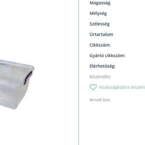 Easy multi box 20l ESY306