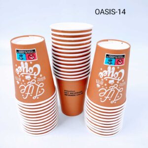 OASIS öko papírpohár 40db 210ml