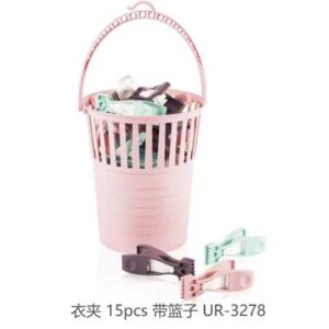 Urve ruhacsipesz 15db kosárral UR-3278
