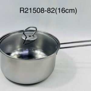 Rozsdamentes acél tejfőző lábas 16 cm