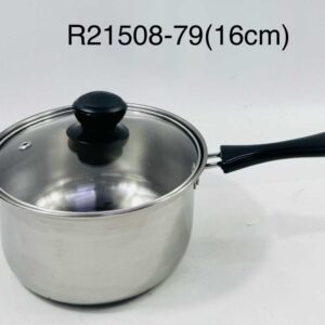 Rozsdamentes acél tejfőző lábas 16 cm