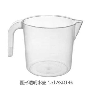 Asude kancsó kerek átlátszó 1.5l ASD146 ÚJ