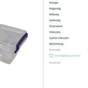 Easy multi box 1.2l ESY352