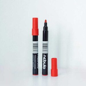 Alkoholos marker. kúpos hegy. 233-S. piros
