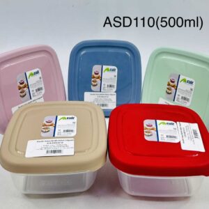 Asude maya tároló doboz négyzet 0.5l ASD110