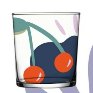 Rakle pohár vizes cherry 380ml  FRU240-1 ÚJ