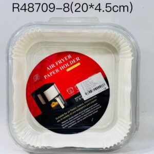Air fryer sütõpapír négyszögletes 20cm fehér 50db