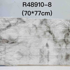 3D habszivacs falmatrica panel, szürke márványmintás 3D-E32