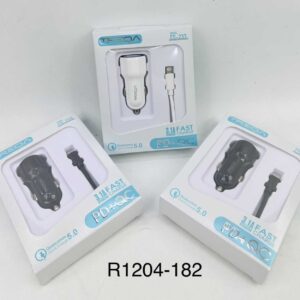 Autós USB töltő + iOS kábel CC-233