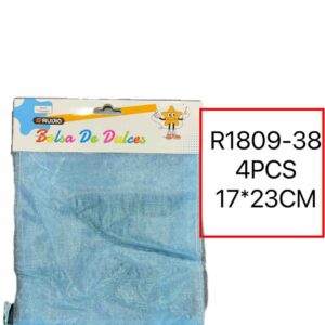 Organza szervac tasak (kék, 17*23CM)