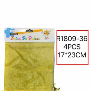 Organza szervac tasak (arany, 17*23CM)