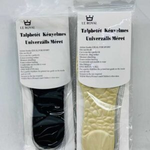Talpbetét poliuretán habos hullámmintás fekete (női)
