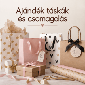 Ajándéktáskák & csomagolás